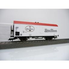 Fleischmann 5321K H0 Kühlwagen Ichs König Pilsener 2-achsig der DB weiß