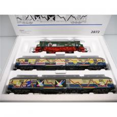 Märklin 2872 H0 3-teiliges Zug-Set “POPTRAIN” mit E 04 Delta Digital