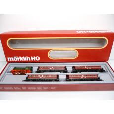 Märklin 2858 H0 passenger train with V 36 of the DB like NEW!! DIGITAL