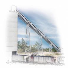 Walthers 533518 H0 Bausatz Modernes Förderband (3 Stück) NEU