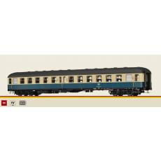 Brawa 58059 H0 Personenwagen Byl421 Mitteleinstiegswagen blau/beige der DB Ep.IV