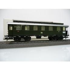 Märklin 43040 H0 Drehgestellwagen Langenschwalbacher Bauart der DB 1./2. Kl. grün DB