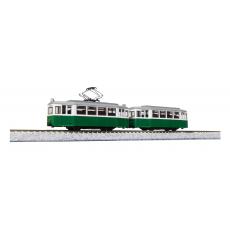 Kato K14806-2 Spur N Straßenbahn Düwag 2-teilig grün/weiß