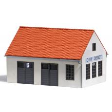 Busch 1965 H0 Kleine Werkstatt 112x80mm bei  71mm Höhe