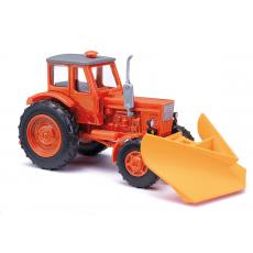 Busch 51355 H0 Belarus MTS-52 mit Schneepflug