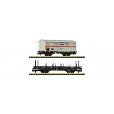 Fleischmann 6660042 Spur N 2-teiliges Set Bauzug Sersa der SBB Epoche V