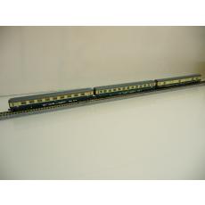 Fleischmann N 3-teiliges TEE / IC Set türkis / beige Ep. 4 8199 + 8191 + 8190 Fleischmann N 3-teiliges TEE / IC Set türkis / beige Ep. 4 8199 + 8191 + 8190