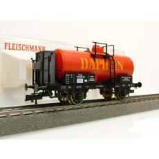 Fleischmann 5846 K H0 Kesselwagen Dapolin Duisburg rot Ep. II DRG TOP in OVP
