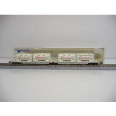 Hobbytrain H23714 N Containertragwagen AAE 4x20 ft Container giezendanner  TOP in OVP