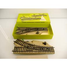 Märklin 5117 H0 El. Weichenpaar M-Gleis 50er Jahre TOP in OVP