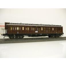 Fleischmann 5802 H0 Personenwagen 3.Kl. der K.P.E.V. 242 braun Ep I wie neu in OVP Fleischmann 5802 H0 Personenwagen 3.Kl. der K.P.E.V. 242 braun Ep I wie neu in OVP