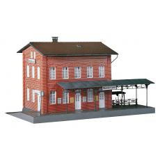 Faller H0 110099 Waldbrunn train station 82 individual parts 240 x 125 x 135 mm Ep. I