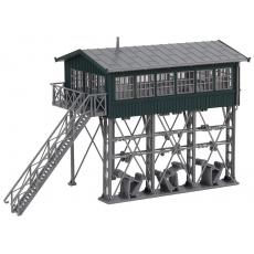 Faller 120107 H0 Reiterstellwerk Epoche I und II 197x82x114mm Faller 120107 H0 Reiterstellwerk Epoche I und II 197x82x114mm