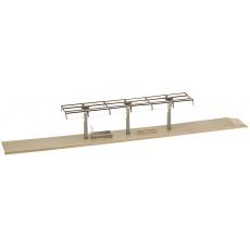 Faller 120187 H0 Bahnsteig 487x53x75mm Ep. III