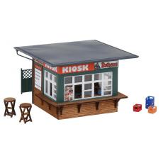 Faller 120303 H0 Kiosk 85x80x47mm Ep. III Lasercut