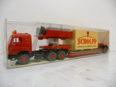 Wiking H0 0504 MB NG 1989 heavy duty SZ SCHOLPP in red