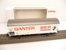 Märklin 46201 H0 Bierwagen Ganter Bier Freiburg der DB Epoche III Insiderwagen 2004 TOP in OVP