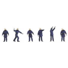 Moderne Feuerwehrleute Faller H0 150928