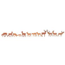 151906 Fallow deer red deer - Faller H0