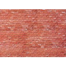 Faller H0 170613 - Mauerplatte, Sandstein, rot
