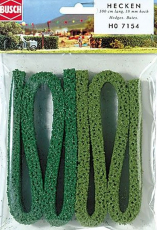 Busch 7154 Strukturhecken 100 cm lang, 18 mm hoch