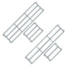 Box and yard fence systems, 2000 mm (2 x 1000 mm) Faller H0 180434