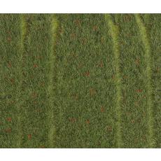 Faller 180458 H0/N/TT - PREMIUM Landschafts-Segment Getreidefeld mit Mohnblumen