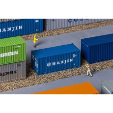 180825 20 Container HANJIN - Faller H0