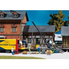 Faller 222176 N Verladekran mit Ladegut
