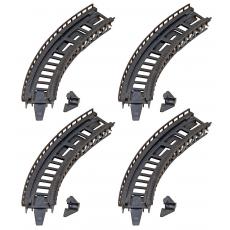 222542 4 driveway parts, curved - Faller N