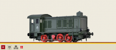 BRAWA 41620 H0 Diesellok T ( V 236 ) der DSB Ep III 2L= DC Analog BASIC+ mit DSS