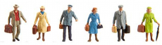 Faller 153044 H0 Reisende V Miniaturfiguren 6 Stück