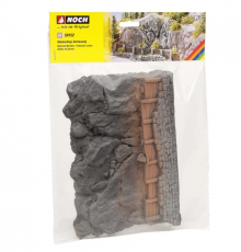 Noch H0 58152 Steinschlag-Verbauung Basalt 23,5 x 16 cm ca. 3,3 cm tief