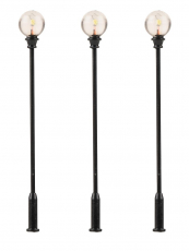 Faller H0 180104 LED-Parklaternen, Kugel-Aufsatzleuchte 3-Stück Faller H0 180104 LED-Parklaternen, Kugel-Aufsatzleuchte 3-Stück