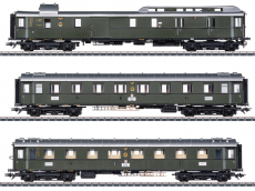 Märklin 42490 H0 Schnellzugwagen-Set FD 226 der DRG Epoche II mit LED-Innenbeleuchtung