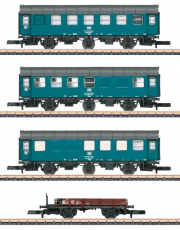 Märklin 87762 Spur Z Wagenset Bauzug der DB Epoche IV 4-teilig