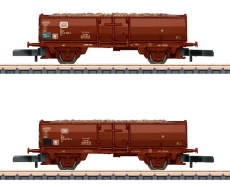 Märklin 82396 Spur Z Güterwagen-Set mit Rübenbeladung der DB Epoche IV 2-teilig