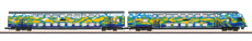 Märklin 87307 Spur Z Doppelstockwagen-Set Touristik 2 der DB AG Epoche VI Märklin 87307 Spur Z Doppelstockwagen-Set Touristik 2 der DB AG Epoche VI