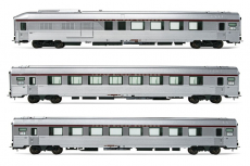 Jouef HJ4144 H0 3-teiliges Wagenset TEE Arbalète der SNCF Epoche IV