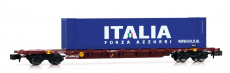 Arnold HN6656 N Containerwagen Sgnss braun mit 45 Container „Italia FS Ep. VI