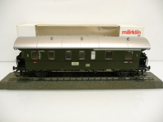 Märklin 4313 H0 Personenwagen Donnerbüchse der DB 1+2 Kl. Ep. III grün TOP in OVP