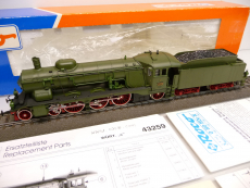 Roco 43216 H0 Dampflok Württemberg C in grün Epoche I 2L= DC analog für BASTLER in OVP