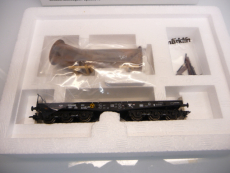 Märklin 48684 H0 Schwerlastwagen Ep. IV 482 1 082-1 der DB beladen mit Stahlrohr