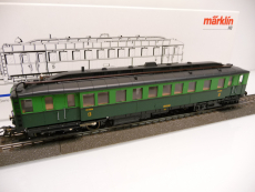 Märklin 3426 H0 Dieseltriebwagen Serie 600 der SNCB Epoche III grün 3L~ AC analog TOP in OVP