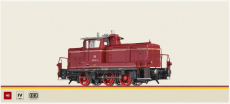 Brawa 42420 H0 Diesellok BR 260 der DB Epoche IV altrot Analog BASIC+