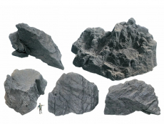 Noch 58451 H0 Felsstücke Granit 5 Stück
