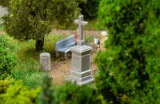 Faller 180997 H0 Feldkreuz und Grenzstein