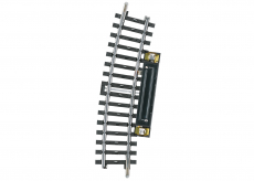 Märklin 2239 H0 Schaltgleis für K-Gleis gebogen 15 Grad -gebraucht-