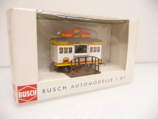 Busch 59936 H0 Imbisshänger Imbisswagen Burger Queen - sehr selten