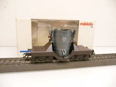 Märklin 4478 H0 Roheisenwagen der Mannesmannwerke Duisburg Ep. IV grau WIE NEU !!